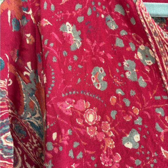 Lucky Brand Bohemian Short Sleeve Dress Women’s Size Large - Picture 11 of 13